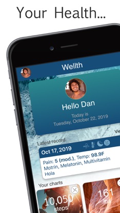 Wellth Health Tracker screenshot 1