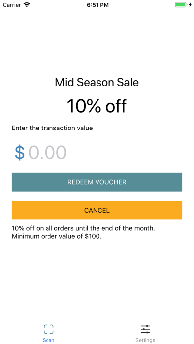 Screenshot 2 of Vouchery POS App
