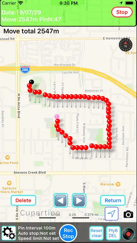 Walking Locus Plus screenshot 4 of 6