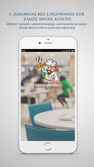 Screenshot #1 pour Pizzeria Amore