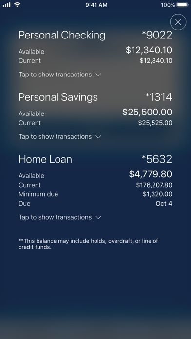 First American Bank NM Mobile Screenshot