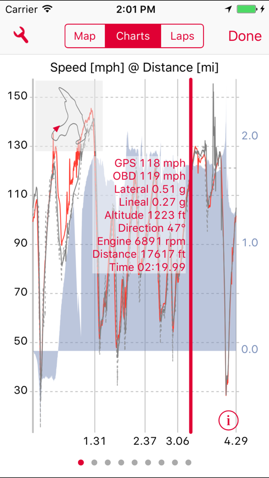 #3. ROUSH Lap Timer (iOS) 由: Harald Schlangmann