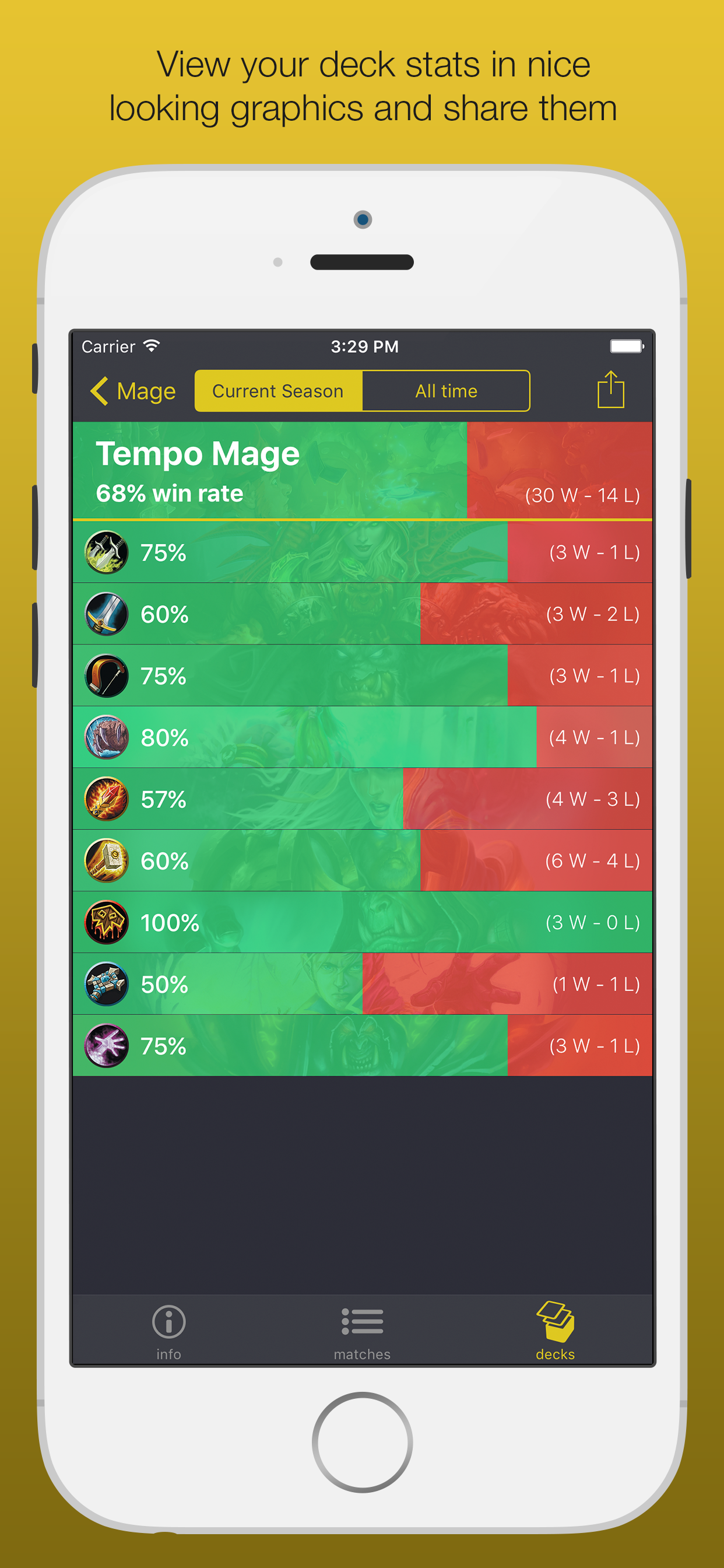 Trackstone - Deck tracker