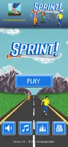 Sprint! - Pixel Running Game screenshot #1 for iPhone