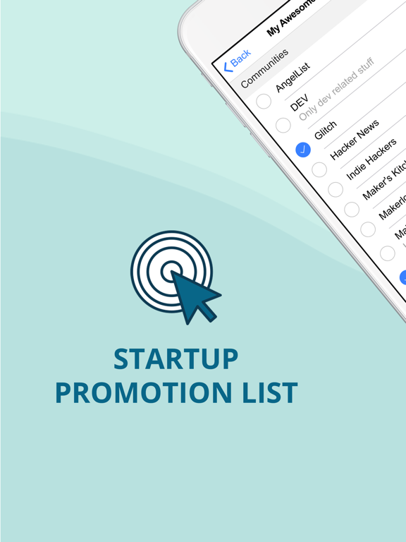 Screenshot #4 pour Startup Promotion List