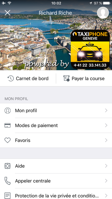 Taxiphone Genève Screenshot