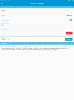 Paediatric Emergency Tools screenshot 12
