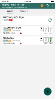 MightyTIMER Configuration App iphone bilder 1