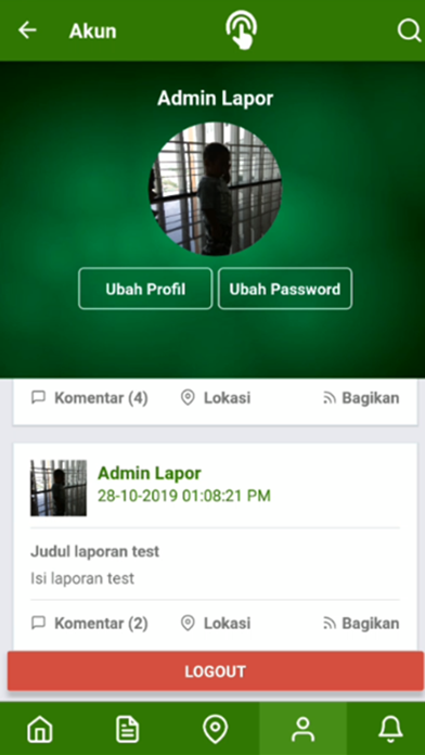Screenshot #1 pour Lapor Sleman