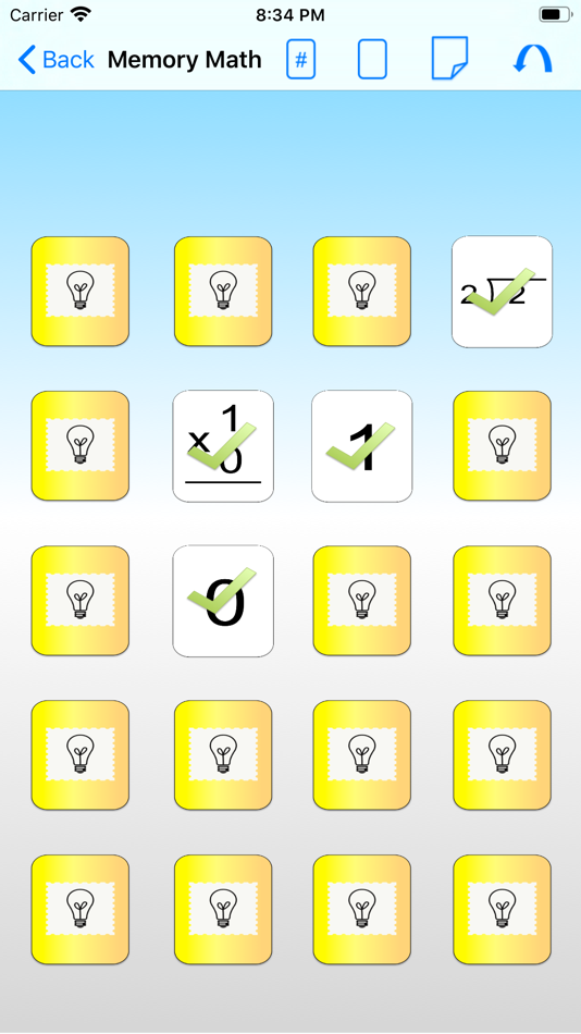 #9. Memory Math: +, -, x, / (iOS) 由: Sigma Sky, LLC