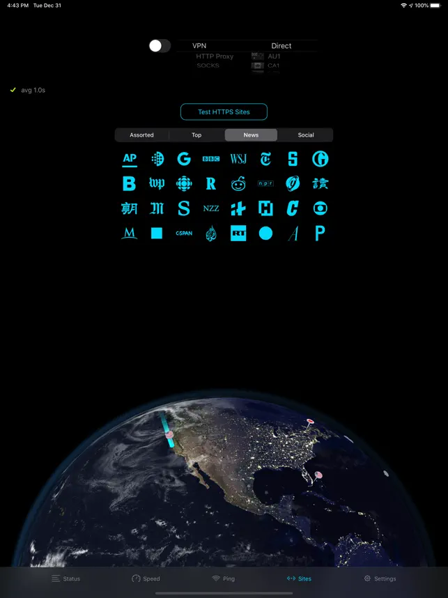 Screenshot 1 NetShade iphone