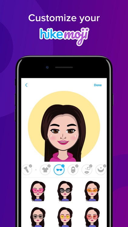 Hike Sticker Chat - HikeMoji screenshot-3