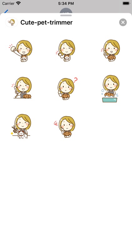 Cute pet trimmer