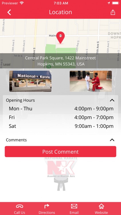 Hopkins National Karate