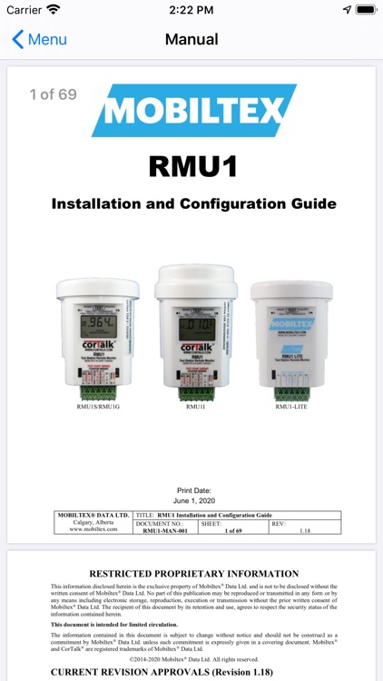 RMU1 Config screenshot-6