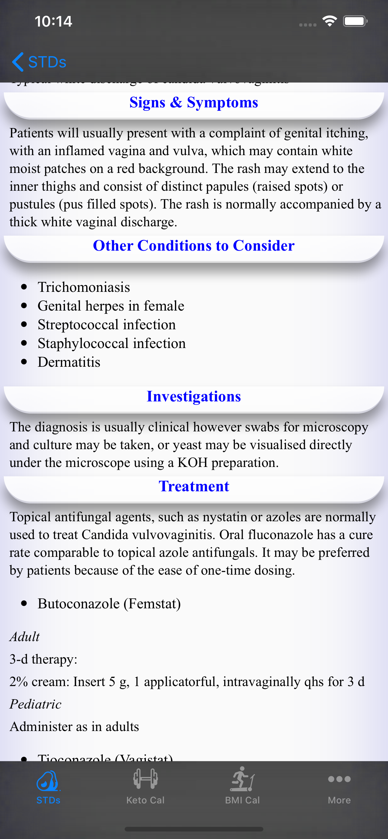 Sexually Transmitted (STDs)