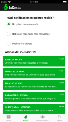 laSexta | Noticias en directo screenshot 4