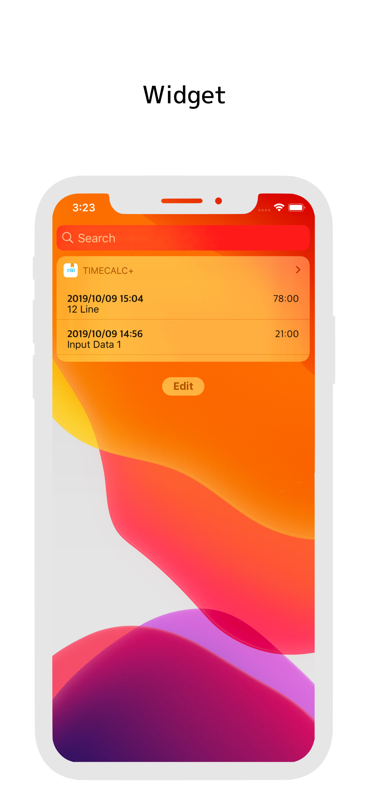 TimeCalc+ Save and Load