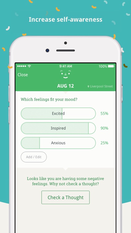 Moodnotes - Mood & CBT Tracker screenshot-7