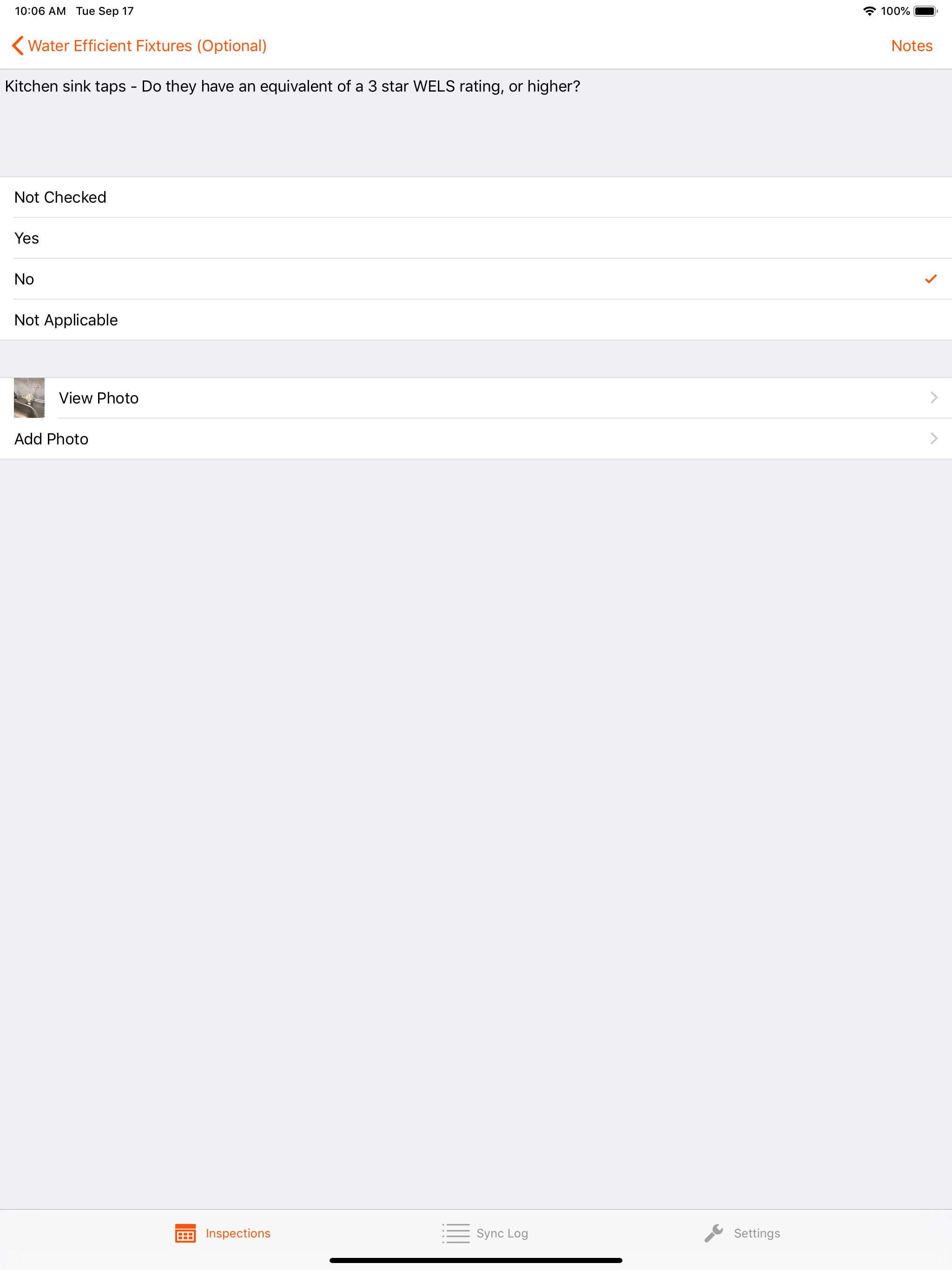 Inspection Apps