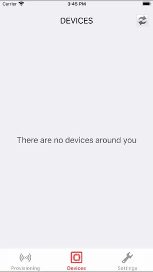 Screenshot von SimpleLink™ Wi-Fi® Starter Pro auf dem iPhone 4