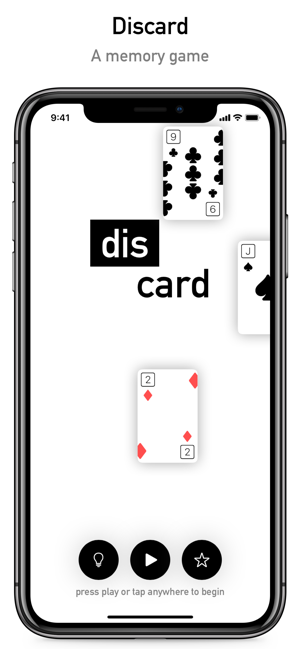 ‎Discard - A Memory Game Screenshot