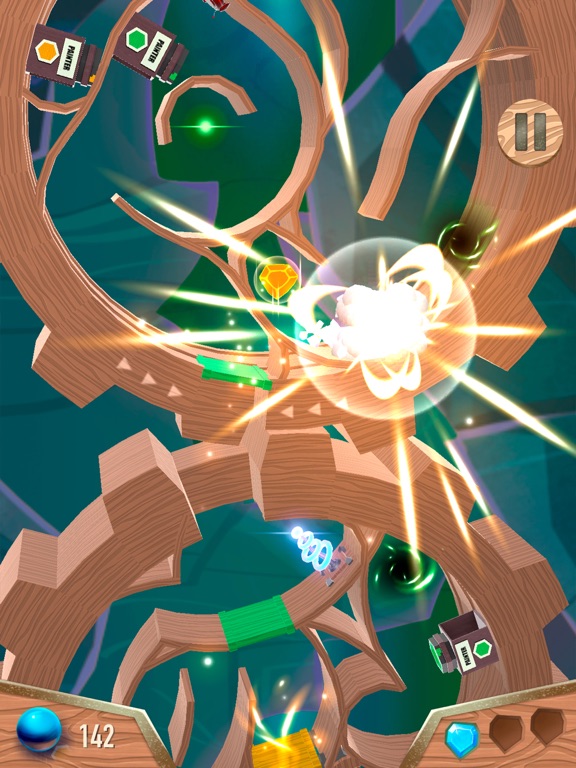 Screenshot #5 pour Spin&Pin: Rolling Ball Maze