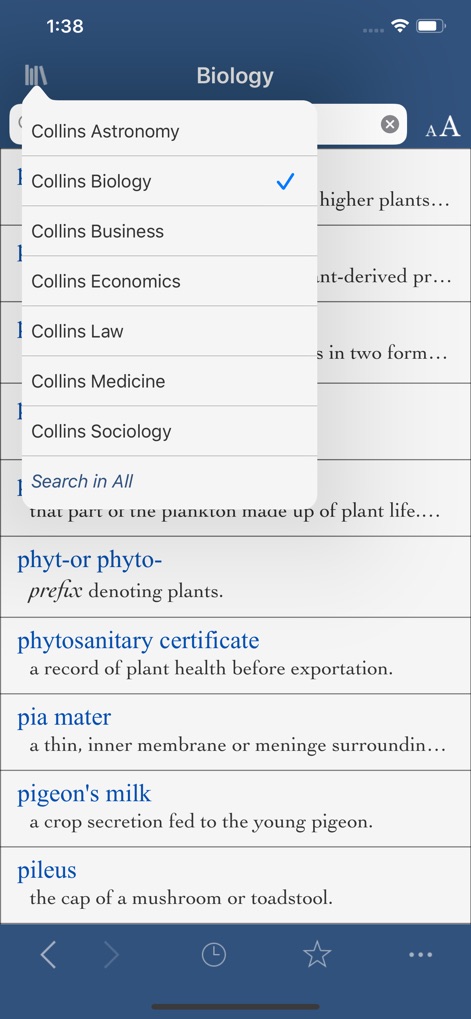 Collins Subject Dictionaries - Reference App | MWM