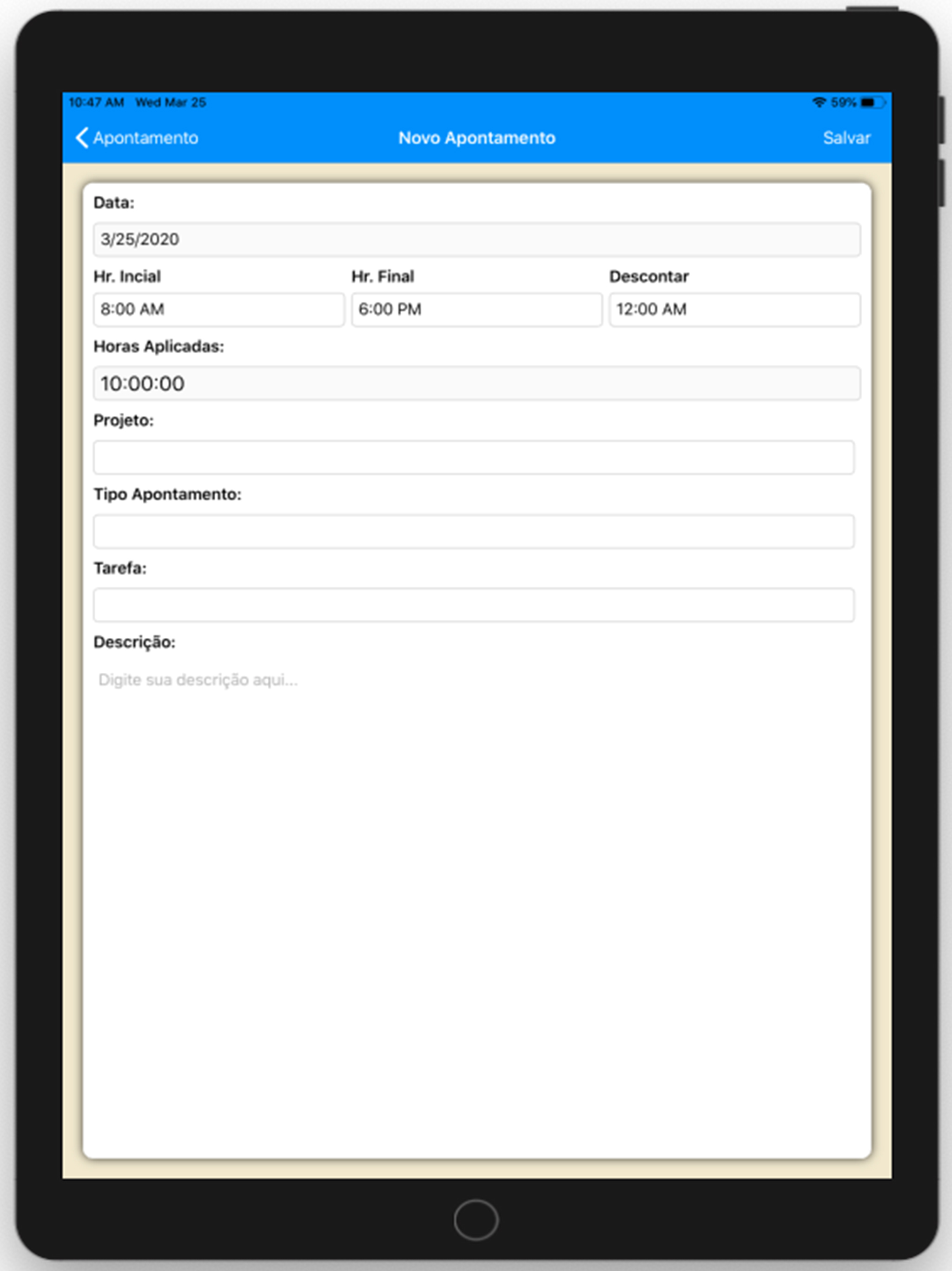 Timesheet Mazars