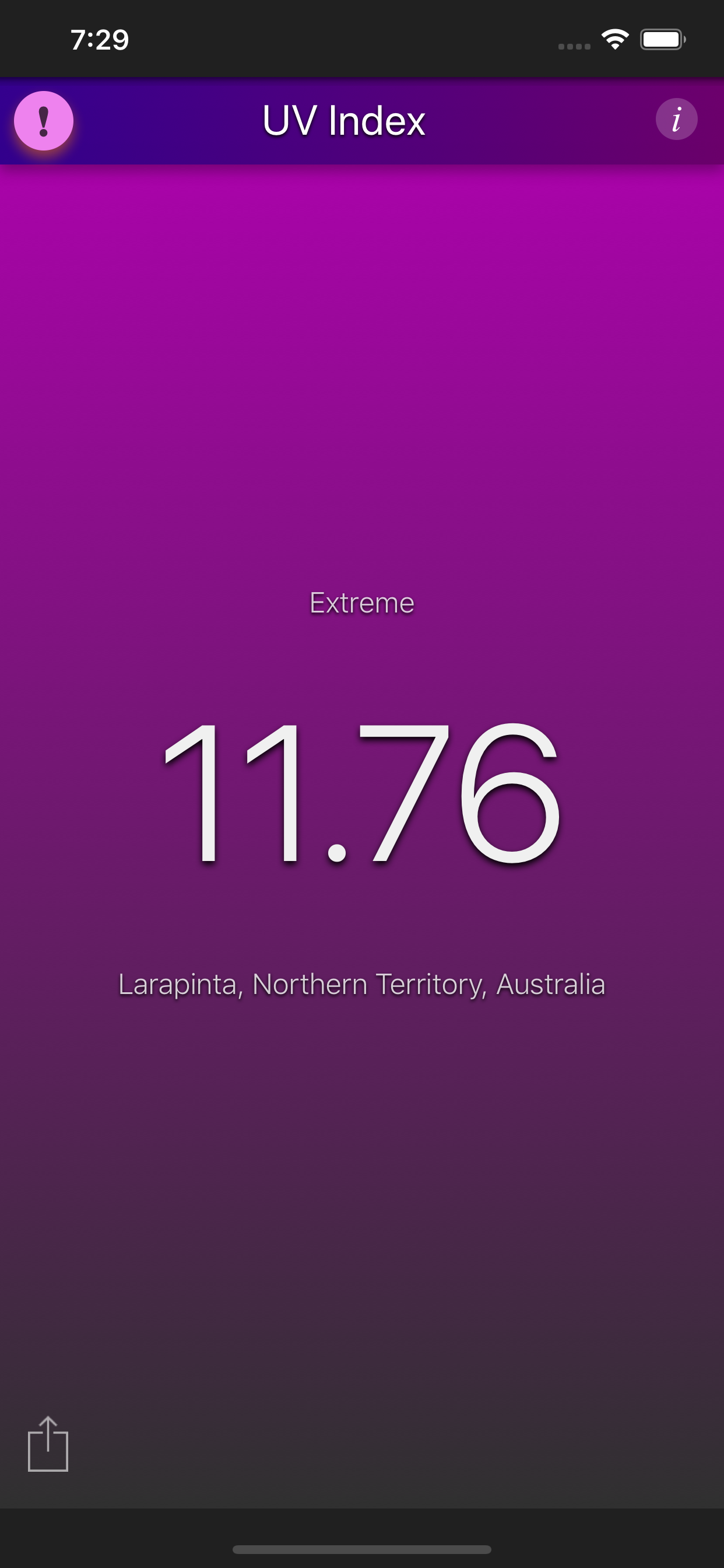 UV Index - App