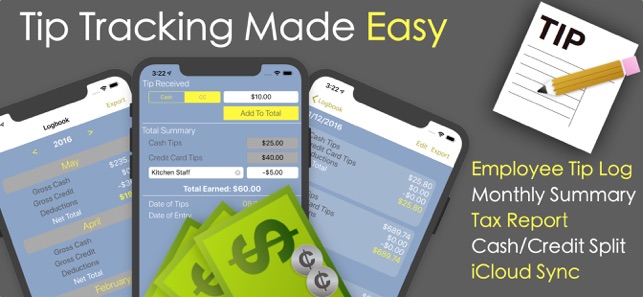 TipMe - Employee Tip Tracking(圖1)-速報App