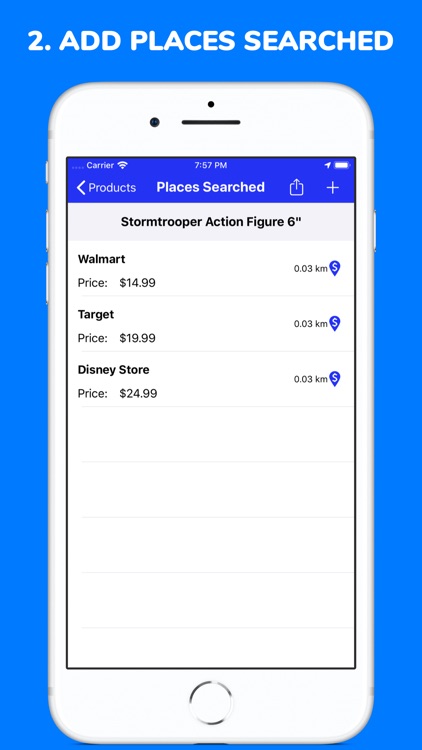 PriceHere - Note and save