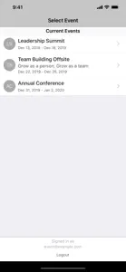 Deloitte US Events screenshot #2 for iPhone