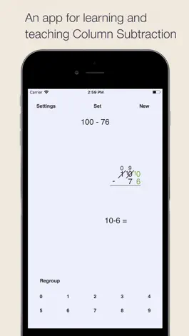Game screenshot Column Subtraction mod apk