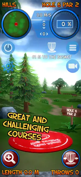Game screenshot Disc Golf Challenge apk