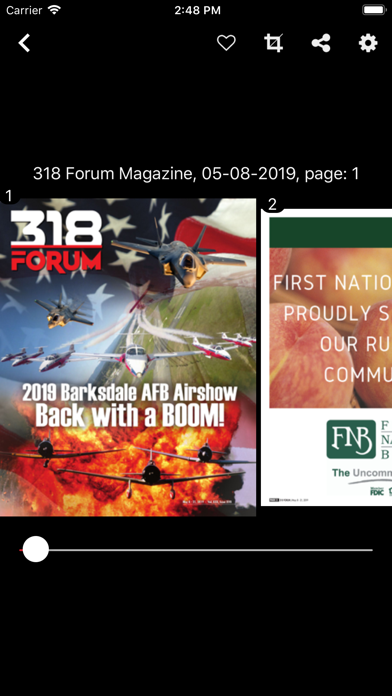Forum iPhone screenshot 5 - News app