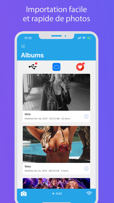 Screenshot #2 pour SecretVault Pro - Lock Photos