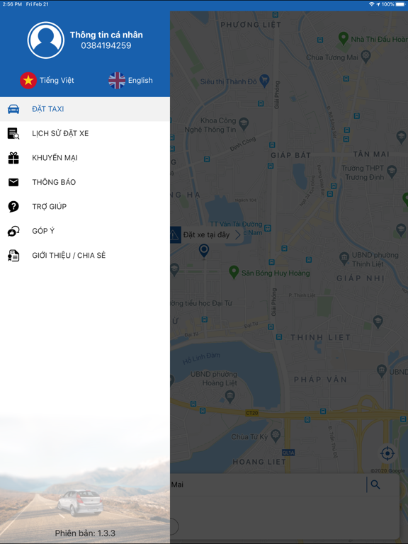 Screenshot #6 pour Sông Lam Taxi
