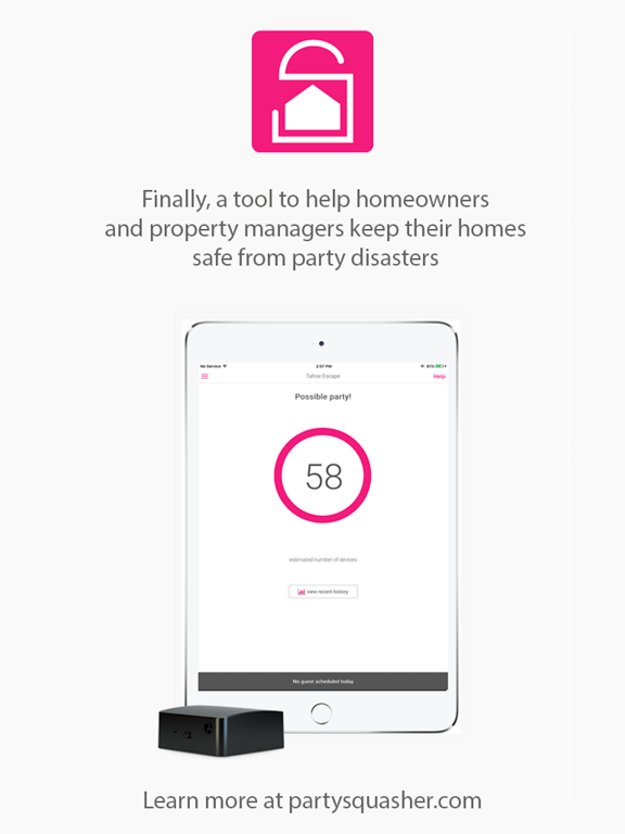 Party Squasher iPad screenshot 1 - Lifestyle app