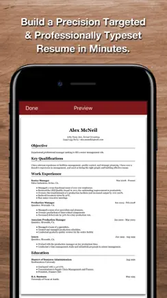 Resume Star 2: Pro CV Designer iPhone image 1