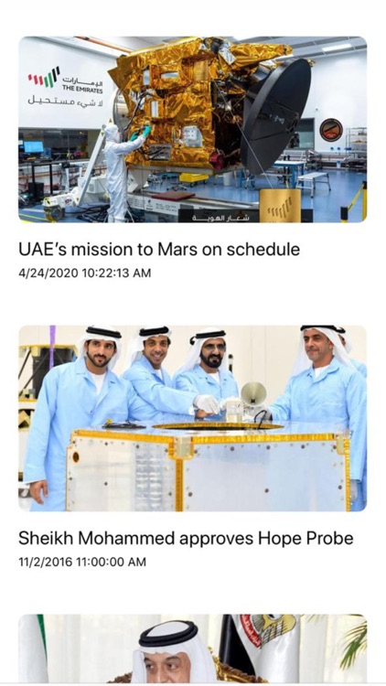 Hope Probe UAE Progress
