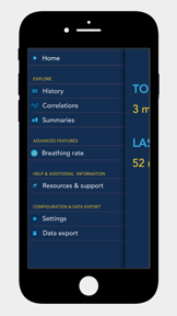 HRV4Biofeedback screenshot