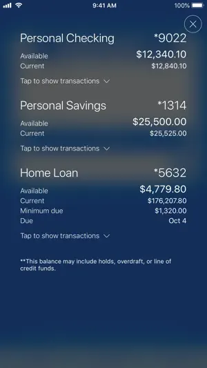 Tech Credit Union Mobile screenshot 1