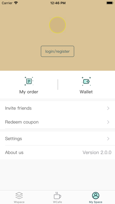 WSPACE Coworking App screenshot