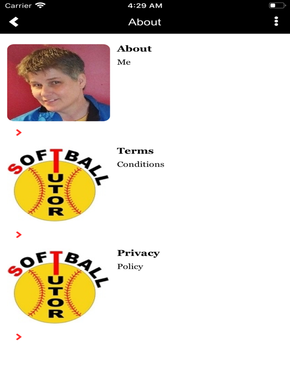 Screenshot #5 pour Softball Tutor