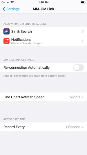 MM-CM Link screenshot 4
