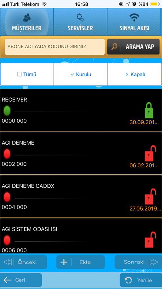 #5. Güvencem Alarm Sinyal Takibi (iOS) 由: Mustafa Bektas