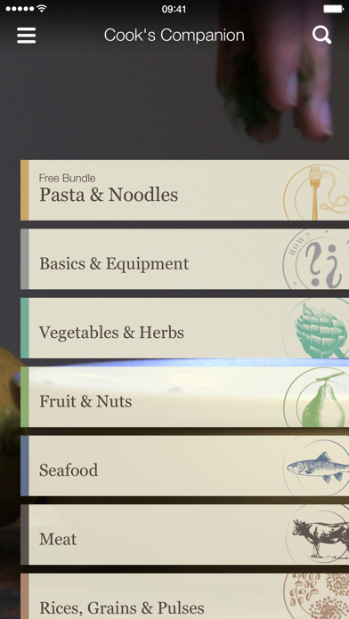 Cook's Companion App Screenshot