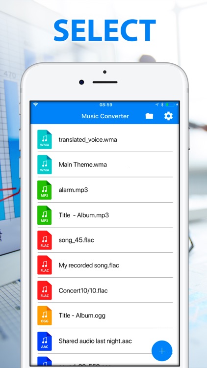 MP3 Converter Edit Music files