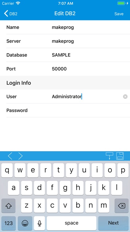 DB2Prog2 - DB2 Client